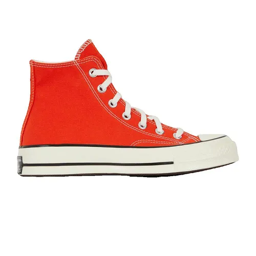 Converse Chuck 70 Hi - 45 EU - Sneaker in auffälligem Rot, aus hochwertiger Leinwand, ideal für einen lässigen Look und perfekten Tragekomfort.