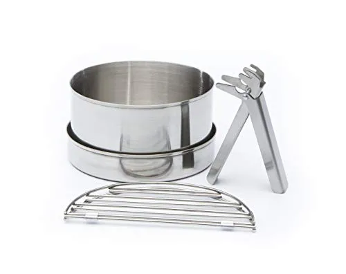 Kelly Kettle Kk Kochen Set - Groß - Silbern, One Size Fits All