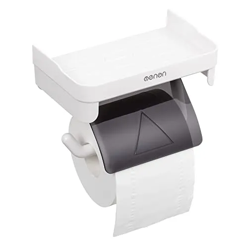 Toilettenpapierhalter Weiß von Hafeehoo