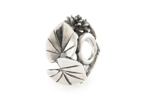 Trollbeads Bead Seerose im Morgentau, TAGBE-10286 von Trollbeads