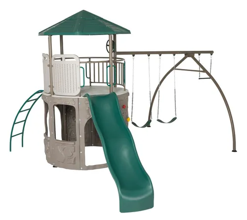 Lifetime Spielturm mit Schaukel und Rutsche