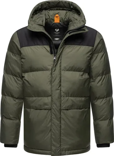 Ragwear Steppjacke Mikkesh Sportliche Herren Winterjacke mit Kapuze