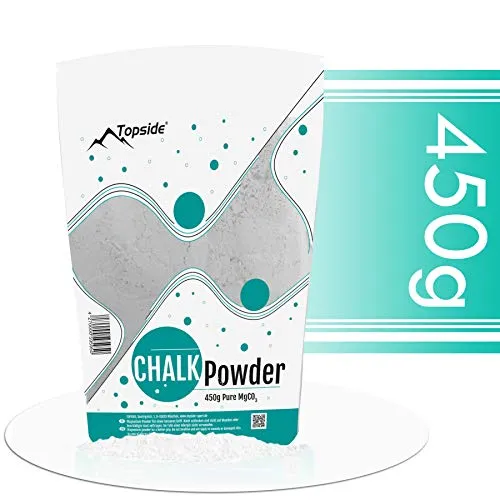 450g Chalk Powder - reines Magnesiumcarbonat für Krafttraining | Magnesia-Pulver Kletterkreide