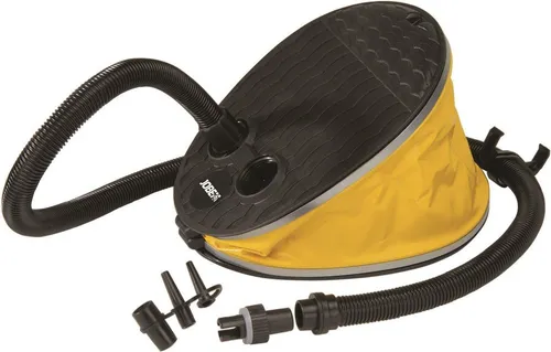 Jobe Luftpumpe Fusspumpe für Schlauchboot und Luftmatratze - Praktische Luftpumpe von JOBE für Wassersport. Ideal zum schnellen Aufpumpen von Schlauchbooten und Luftmatratzen, leicht und handlich für den Einsatz am Wasser.