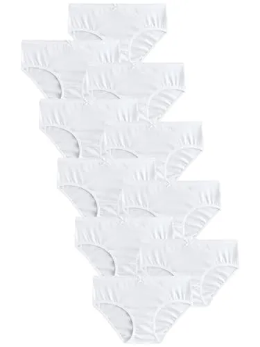 NEXT Mädchen 10er-Pack Unterhosen Weiß 92-98