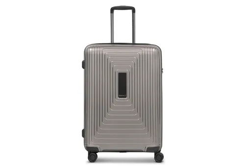 REDOLZ Mittelgroßer Hartschalen M+ Trolley 66 cm - Koffer mit Dehnfalte für bis zu 97 Liter, ultra-leicht mit nur 3,7 kg und wasserfesten Reißverschlüssen für optimalen Schutz bei Regen.