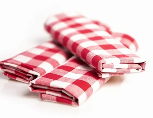 Stoffservietten Rot von texpot