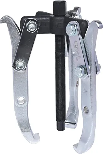 KS Tools Universal-Abzieher 2- und 3-armig, 120mm - Abzieher für vielseitige Anwendungen, mit beidseitig verwendbaren Haken und extrem robuster Spindel aus Spezialstahl für maximale Langlebigkeit.