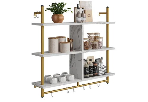 Wandregale & Simse Weiß von Bestier