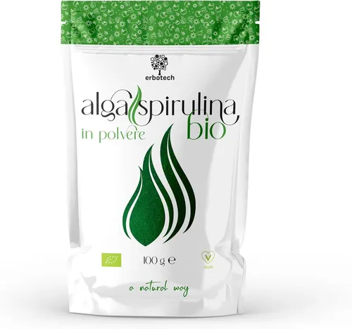 ERBOTECH Bio Spirulina Pulver