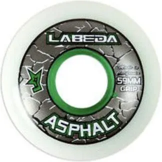 Labeda Rollen für Hockey-Rollschuhe GRIPPER ASPHALT 76MM NAT/BLK
