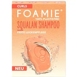 FOAMIE Festes Shampoo Curls mit Squalan in pink von Foamie