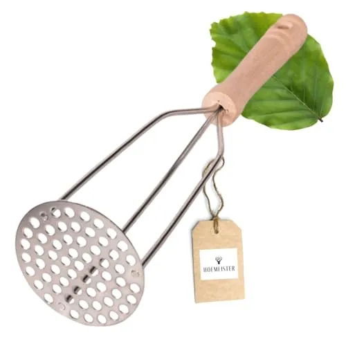HOFMEISTER Kartoffelstampfer - 31 cm, robuster Kartoffelquetscher für Kartoffeln und Gemüse, hitzebeständig und pflegeleicht