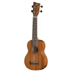 Manoa-Kaleo K-SO-E E-Ukulele - Sapelli Korpus, inkl. gepolstertem Gig-Bag, mit VGS UCT-2 Preamp und 2-Band EQ für besten Klang