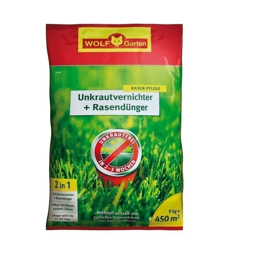 WOLF-Garten 2-in-1 Unkrautvernichter + Rasendünger SQ 450 von WOLF-Garten