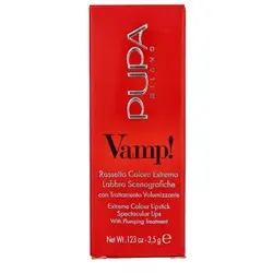 Pupa Vamp! Extreme Colour Lipstick #304 Red Flame 3,5 g