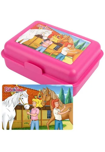 United Labels® Lunchbox Bibi & Tina, Kunststoff (PP)