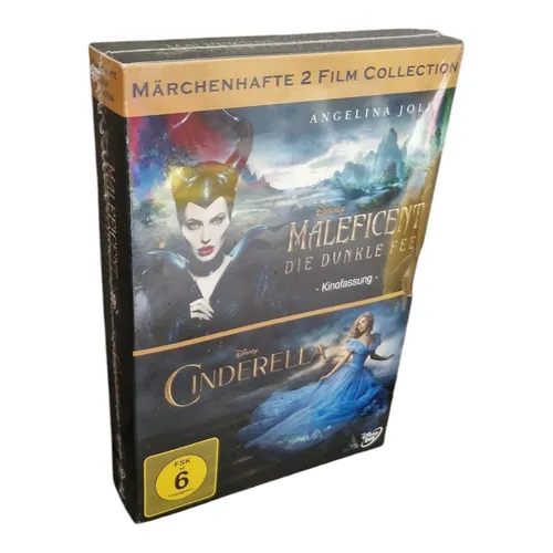 Maleficent - Die dunkle Fee & Cinderella (2 Disc Collection) auf DVD - NEU & OVP