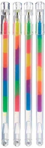 Gelstift Regenbogen Neon, Set