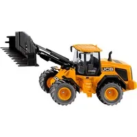 SUPER JCB 435S Agri Radlader Modellfahrzeug - Spielzeug, detailgetreues Modell im Maßstab 1:32, perfekt für kleine Bauarbeiter ab 36 Monaten geeignet.