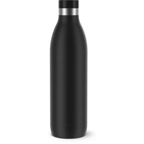 Emsa Isolierflasche Bludrop, 1 Liter - Auslaufsicher und 360° Trinköffnung - Isolierflasche mit 1 Liter Fassungsvermögen, hält Getränke bis zu 40 Stunden kalt und 20 Stunden warm. Praktischer Push-to-Drink-Verschluss für komfortables Trinken.