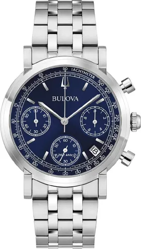 Bulova 96B458 Herrenuhr - Armbanduhr mit elegantem Design, präziser Quarz-Technologie und bis zu 30m wasserdicht – ideal für jeden Anlass.
