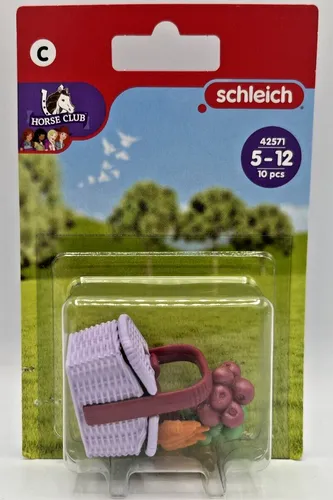 Schleich® Horse Club 42571 Stallpicknick | Accessoires | Obst Gemüse | 10 Teile