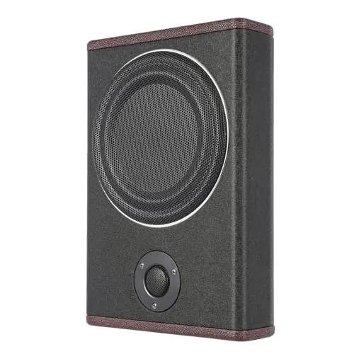 ZENGRICE 600W Untersitz Aktiv Subwoofer, 8 Zoll Aktiv-Subwoofer, für Auto, Multifunktionales Audio Verstärker für Auto, Reisemobil, LKW