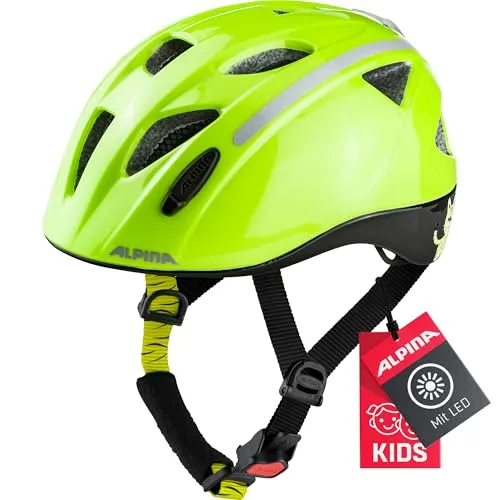 ALPINA XIMO Kinder Fahrradhelm in gelb von Alpina