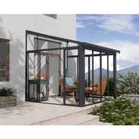 Canopia Wintergarten Sanremo 314x294cm Grau