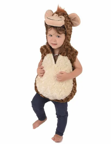 Generique Weiches Affenkostüm für Kinder 98/104 (3-4 Jahre)