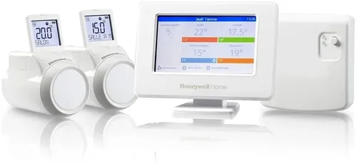 Honeywell evohome Wi-Fi Starter Paket - Intelligenter Thermostat für 12 Heizzonen, Fernzugriff über App und einfache Installation