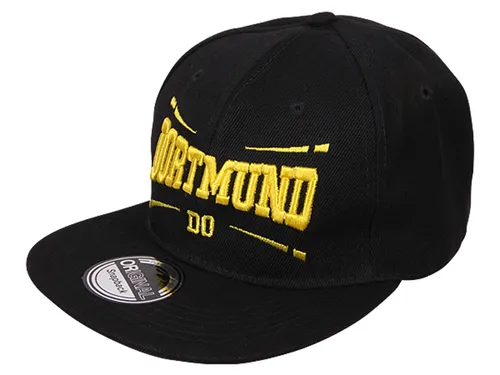 Cappy Baseballcap Dortmund Hip Hop Schirmmütze Mütze Käppi Schwarz Gelb Streetwa