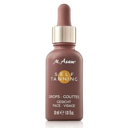 asambeauty Selbstbräunungsserum Self Tanning Drops - 30 ml - Selbstbräuner für jeden Hauttyp, mische 1-3 Tropfen mit deiner Pflege für einen natürlichen Teint. Reicht für ca. 120 Anwendungen!