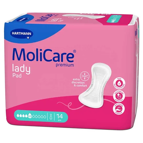 MoliCare Premium Lady Pad 4,5 Tropfen, 14 Stück von Hartmann