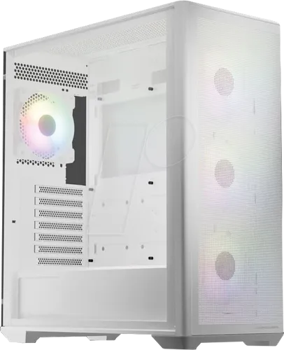 LC-811W-ON - LC Power 811W-ON, Meshwork_XL Light E-ATX Gehäuse - E-ATX Gehäuse mit optimierter Kühlung und RGB-Beleuchtung. Genießen Sie eine einfache Installation und erweitern Sie Ihr System mit Platz für High-End-Komponenten und effektiver Wärmeableitung.