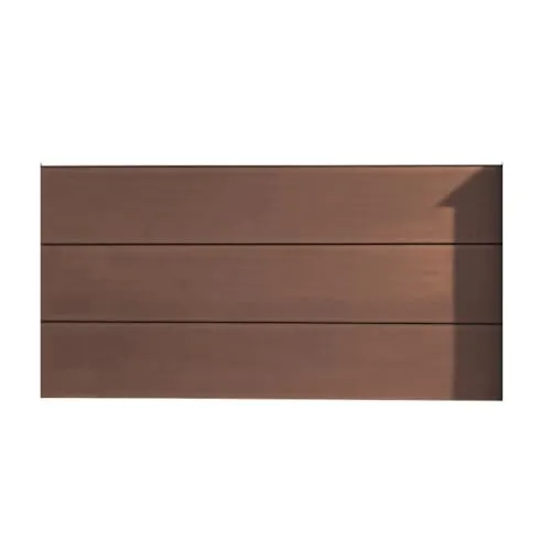 HORI Sichtschutzzaun XXL WPC Sichtschutz Gartenzaun Lamellenzaun, ohne Pfosten, 180 x 90 cm - Braun - Halbhohes Sichtschutzelement 180 × 90 cm aus der HORI WPC XXL Serie bietet diskrete Privatsphäre und elegante Höhenanpassung. Wetterbeständig und stabil, ideal für schnelle Montage ohne Schrauben.