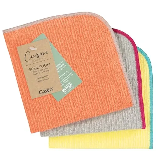 Cawö Spültücher Trio 550 Mandarine/Lemon - 35