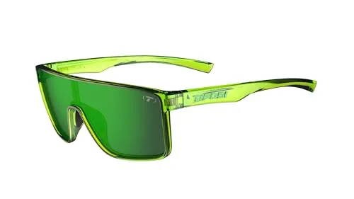 Tifosi Sanctum Sonnenbrille, ideal für Radfahren, Golf, Wandern, Laufen, Tennis & Pickleball, Lifestyle, Grün, Medium-Large