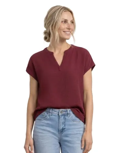 Produktbild Street One Damen Blusenshirt aus hochwertigem Musselin