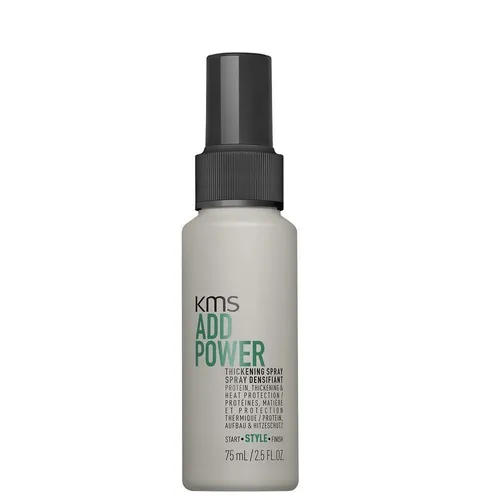 KMS Addpower Thickening Spray 200 ml - Volumisierendes Spray für voluminöse Styles, made in Germany. Ideal für einen kraftvollen Halt und glänzendes Haar.