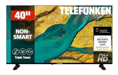 Telefunken Fernseher Schwarz von Telefunken