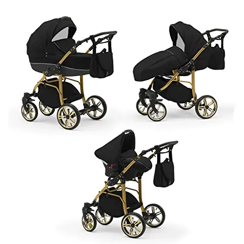 Kinderwagen-Set 4 in 1 Neo Gold inkl. Sportsitz und Autositz