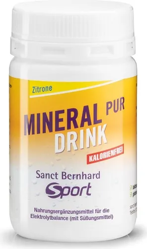 Sanct Bernhard Sport Mineral-Pur-Drink - 100g-Dose Zitrone