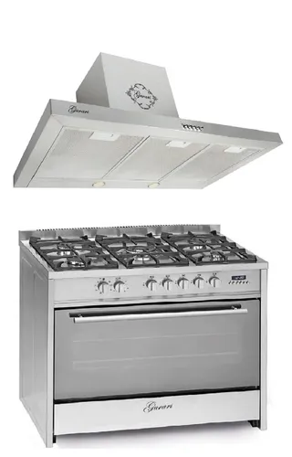 Gurari GCH E 911 X Gas Elektro Standherd 121L