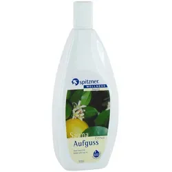 Spitzner Saunaaufguss Citrus Wellness 1000 ML - Arzneimittel für ein herb-säuerliches Dufterlebnis, das belebend wirkt und die Kreativität fördert. Ideal für entspannende Saunagänge mit natürlichen Inhaltsstoffen.
