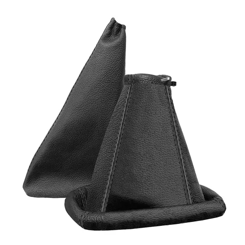 Schaltsack und Handbremsmanschette kompatibel mit OPEL CORSA C 100% Leder