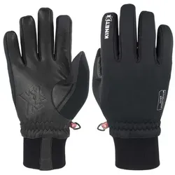 Kinetixx Winter-Arbeitshandschuhe Extra warmer Winterhandschuh Meru, KinetiXx (in schwarz, weiß) Wasserabweisend, Atmungsaktiv, Kälteschutz, Winddicht, Touchscreen schwarz 9,5