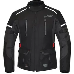 Büse Rider Herren Motorradjacke 106 lang - wasserdicht & atmungsaktiv - Motorradjacke für Herren in Größe 106 lang, ideal für alle Jahreszeiten. Mit 7 Taschen, herausnehmbaren Protektoren und belüftetem Design für optimalen Komfort.