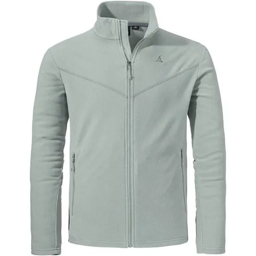 Schöffel Fleecejacke Qutang Men grau (9205) 54 - Funktionsjacken für Herren, leicht und wärmend aus recyceltem Tecnopile-Material, ideal für Wanderungen mit hohem Feuchtigkeitstransport und schneller Trocknung.